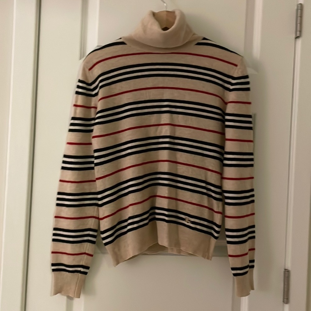 Vintage Burberry turtleneck sweater
